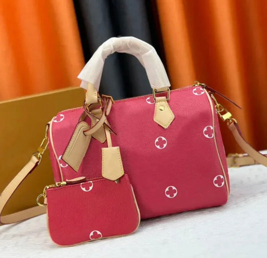 Big Red Glam bag