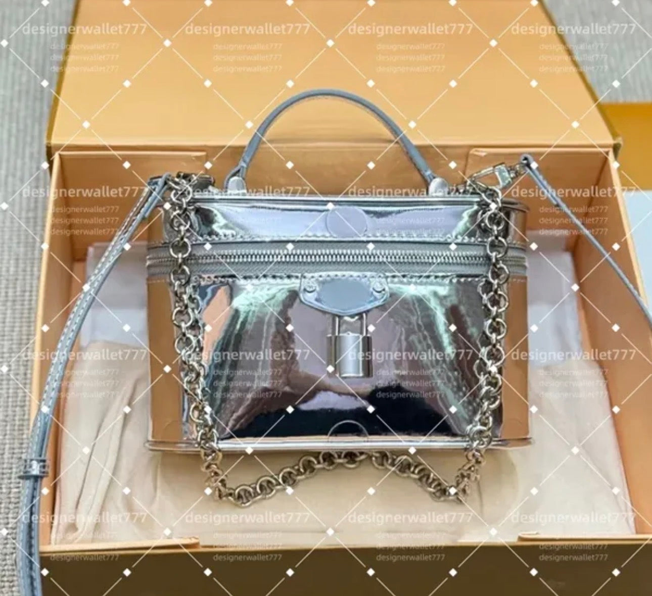 Platinum Glam Bag